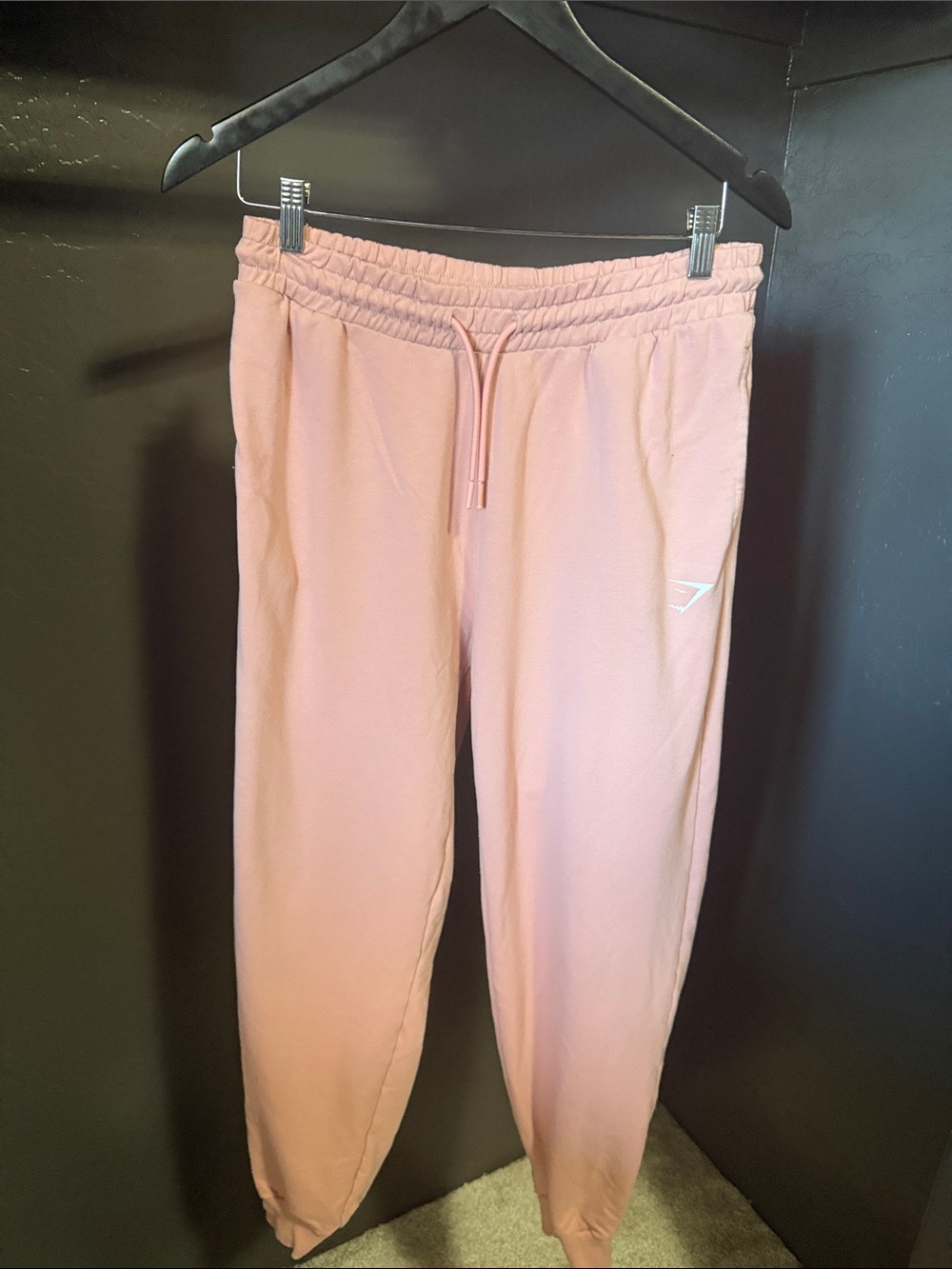 Gymshark Kids Blush Pink Joggers - Drawstring Sweatpants